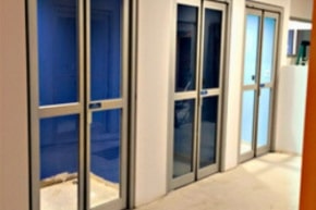 Bi-Fold Bi-Swing Door